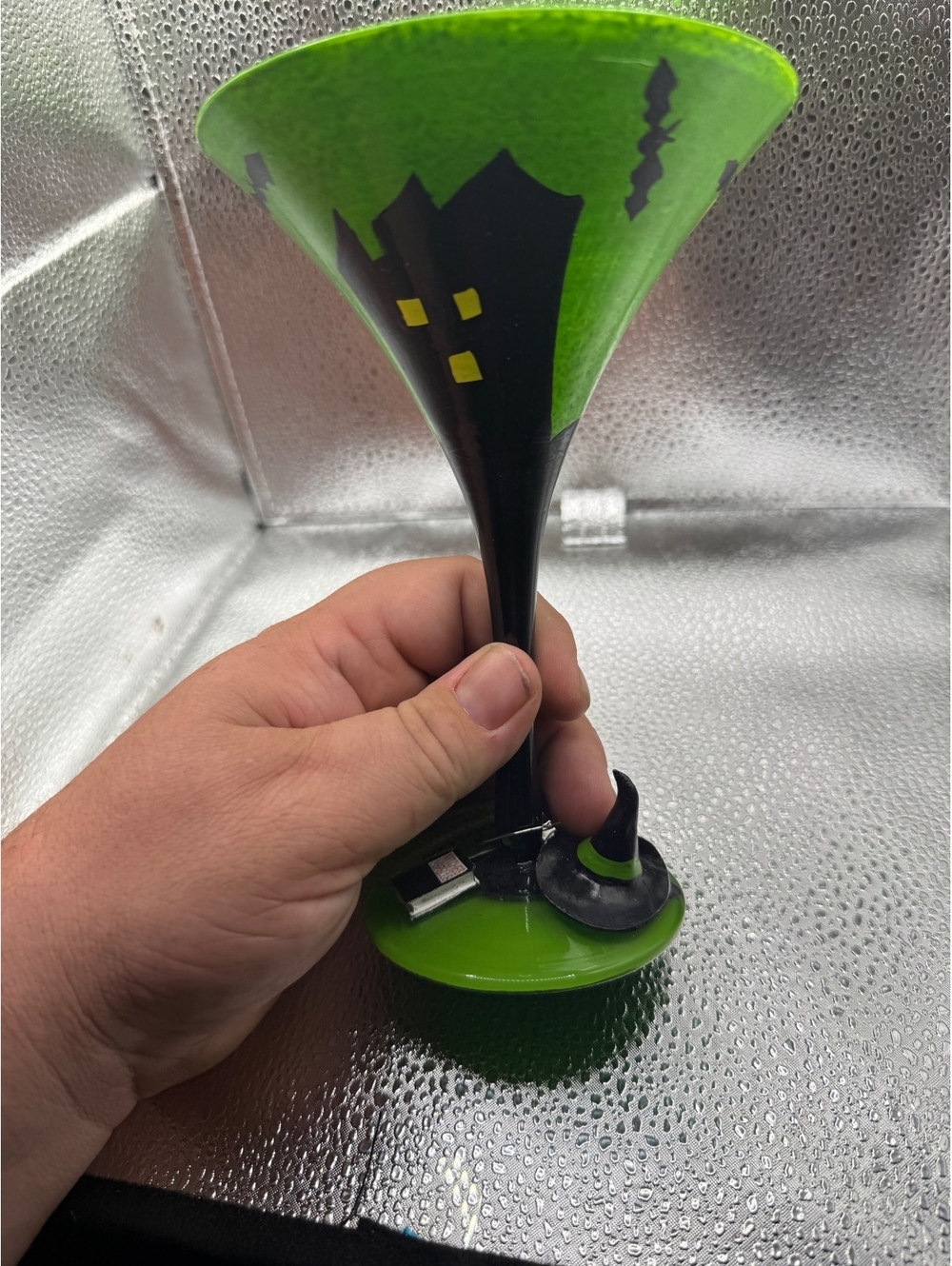 Lolita Wicked Witch The 3rd Hand-Painted Brandy Glass
